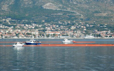Oil spill exercise in Split